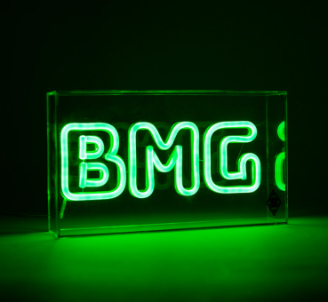 Borussia Mönchengladbach - Neonschriftzug "BMG"